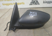 Корпус зеркала левый 5 пин бу Skoda Rapid OEM 5JB857501F