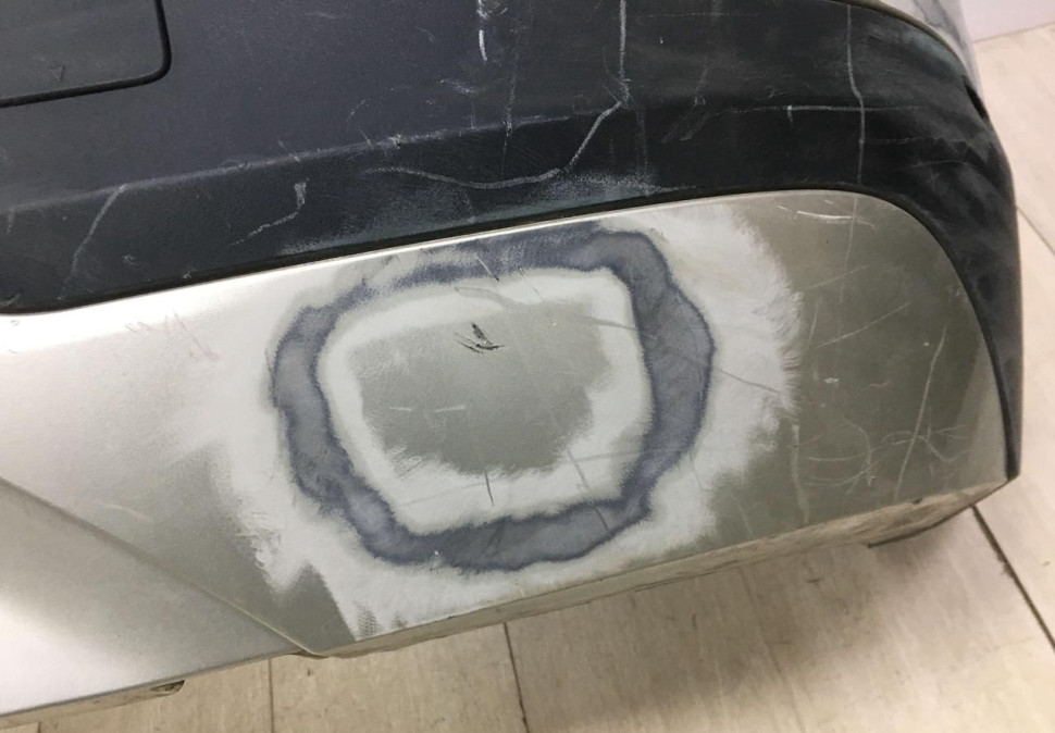 Бампер задний бу BMW X3 F25 рестайлинг OEM 51127366373