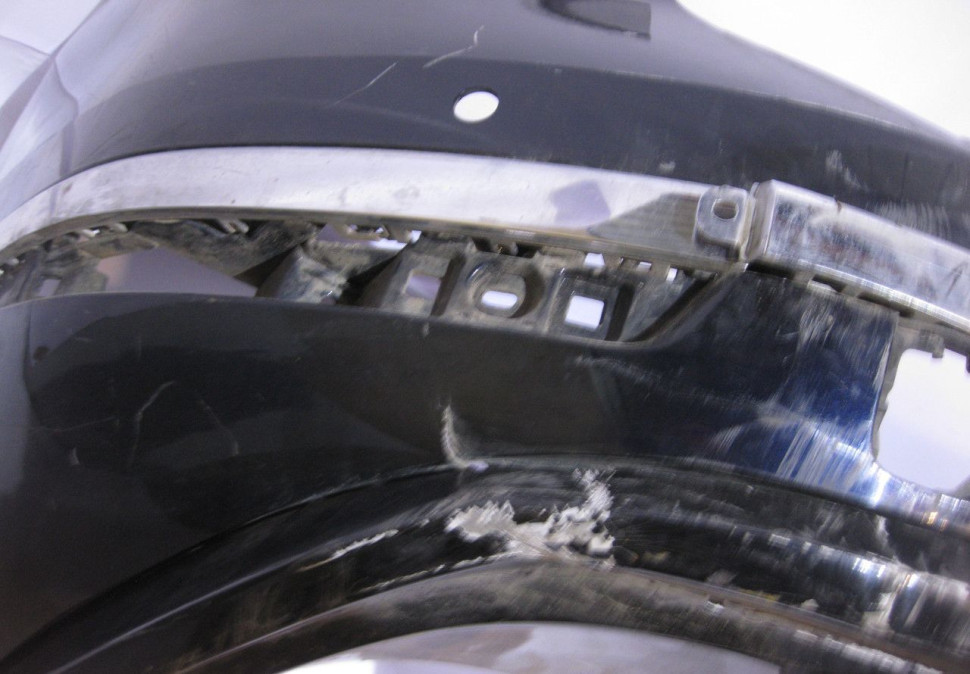Бампер задний Volkswagen Touareg NF (трещина) oem 7p6807421b (скл-3)