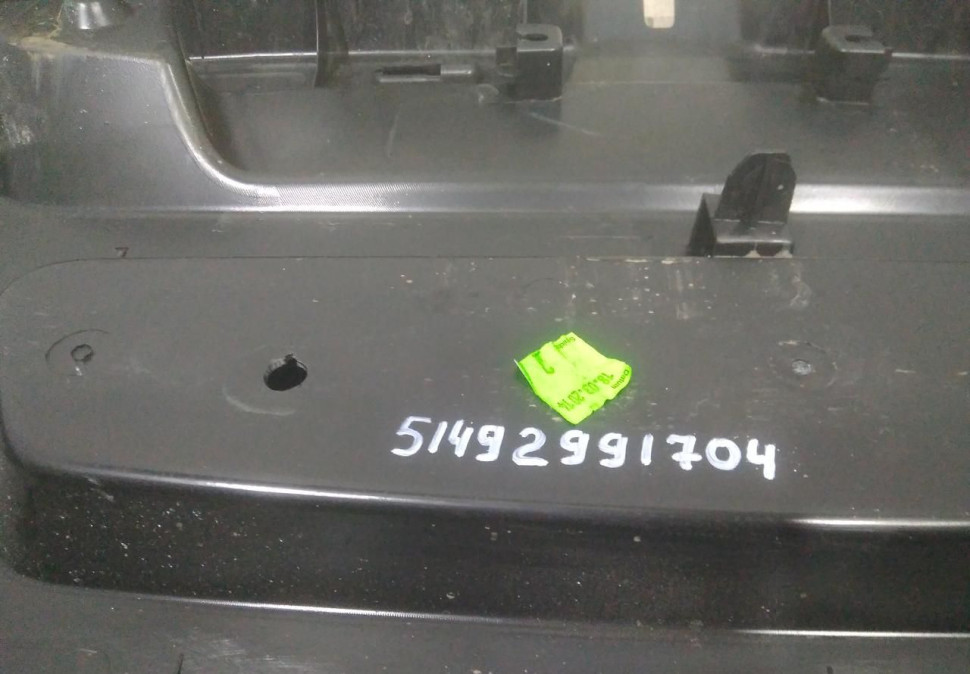 Обивка крышки багажника нижняя бу BMW X1 E84 OEM 51492990126