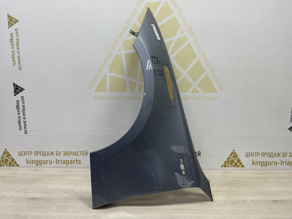 Крыло переднее левое бу BMW 1 E87 OEM 41357133227 (СКЛ-3)