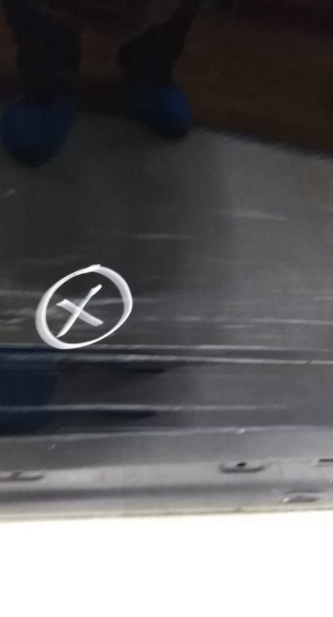 Дверь задняя левая Volkswagen Touareg NF oem 7P0833055A