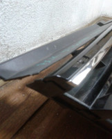 Решетка радиатора Volkswagen Tiguan 2 oem 5na853653 (трещина)