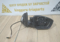 Корпус зеркала правый 6 пин бу Skoda Rapid рестайлинг OEM 5JB857502J