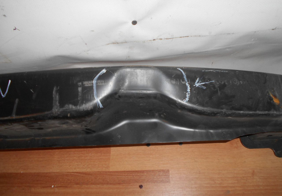 Усилитель зад бампера volkswagen tiguanУс