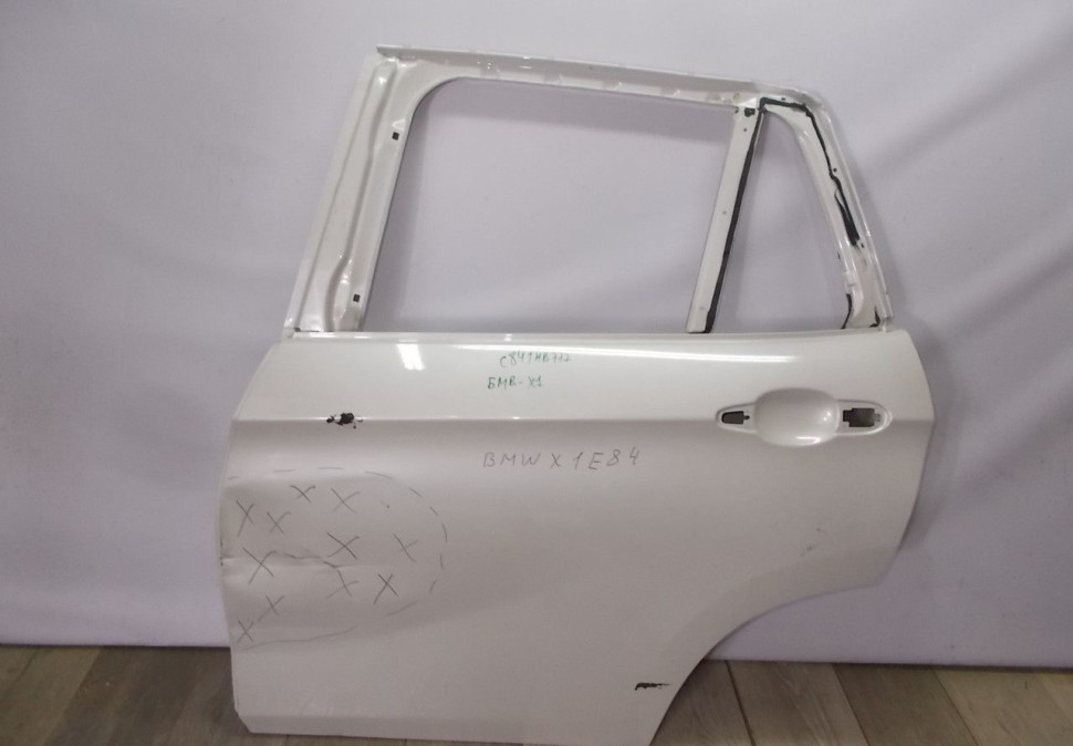 Дверь задняя левая бу BMW X1 E84 OEM 41002993819
