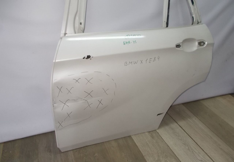 Дверь задняя левая бу BMW X1 E84 OEM 41002993819