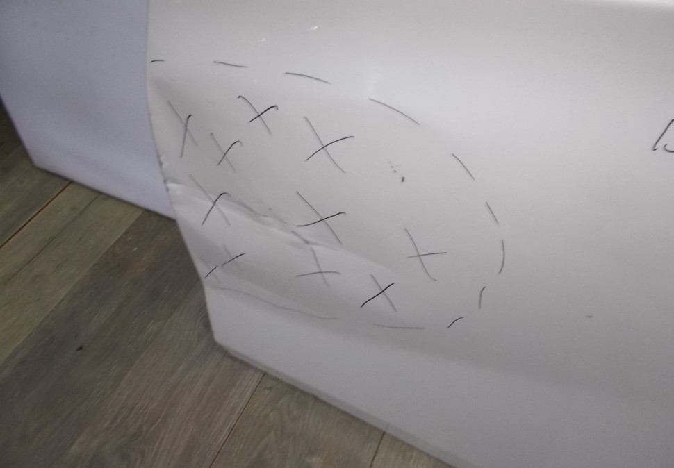 Дверь задняя левая бу BMW X1 E84 OEM 41002993819