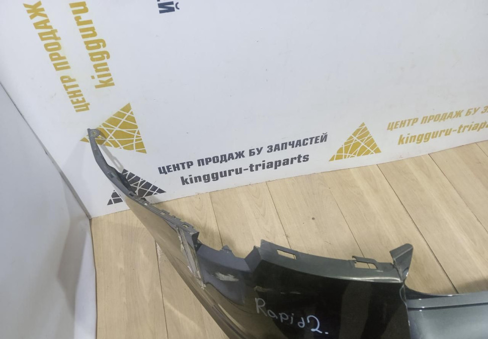 Бампер задний бу Skoda Rapid 2 OEM 60U807421D