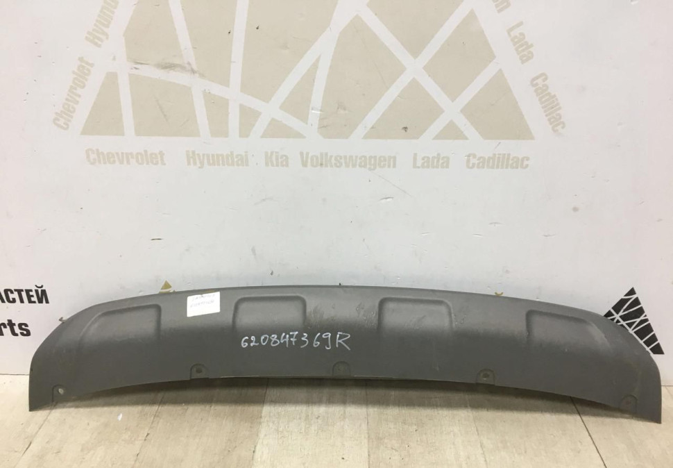 Накладка переднего бампера Renault Koleos 2 2017 oem 620847369R
