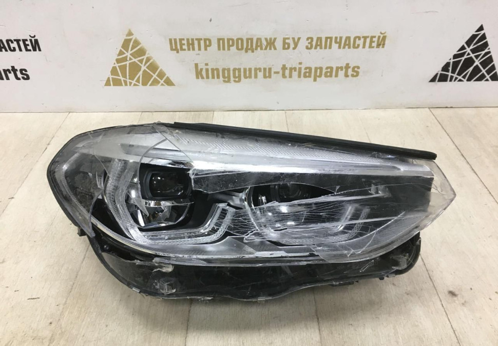 Фара ЛЭД LED адаптив правая бу BMW X3 G01 OEM 8739654