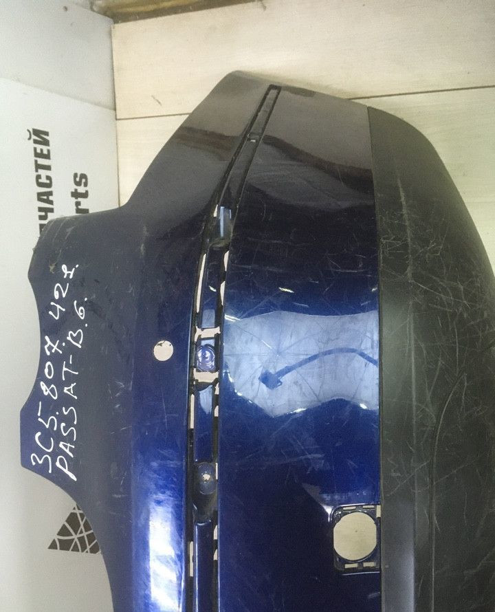 Бампер задний Volkswagen Passat B6 седан oem 3C5807421
