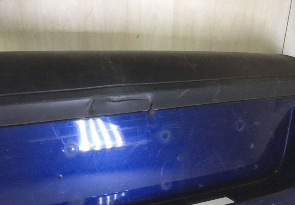 Бампер задний Volkswagen Passat B6 седан oem 3C5807421