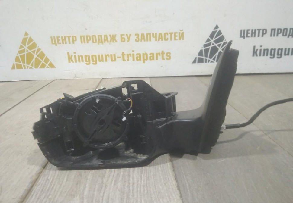 Корпус зеркала левый 6 пин бу Skoda Rapid рестайлинг OEM 5JB857501J