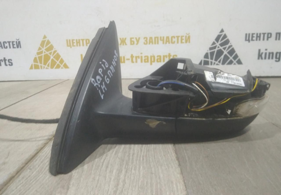Корпус зеркала левый 6 пин бу Skoda Rapid рестайлинг OEM 5JB857501J Корпус зеркала левый 6 пин бу Skoda Rapid рестайлинг OEM 5JB857501J