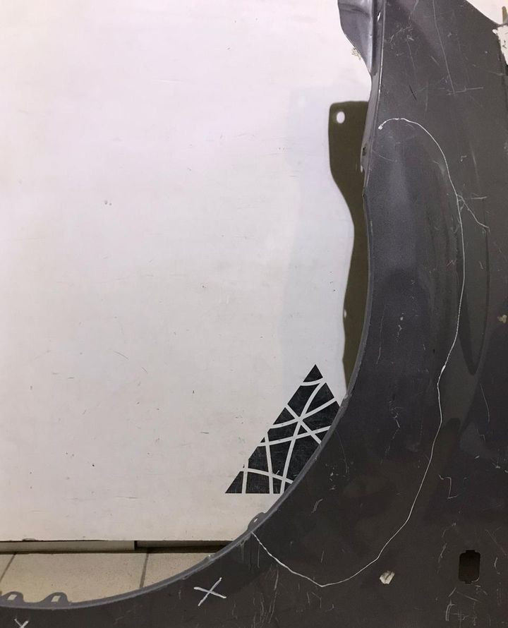 Крыло переднее левое Chevrolet Aveo t250 oem 96649245  (скл-3)