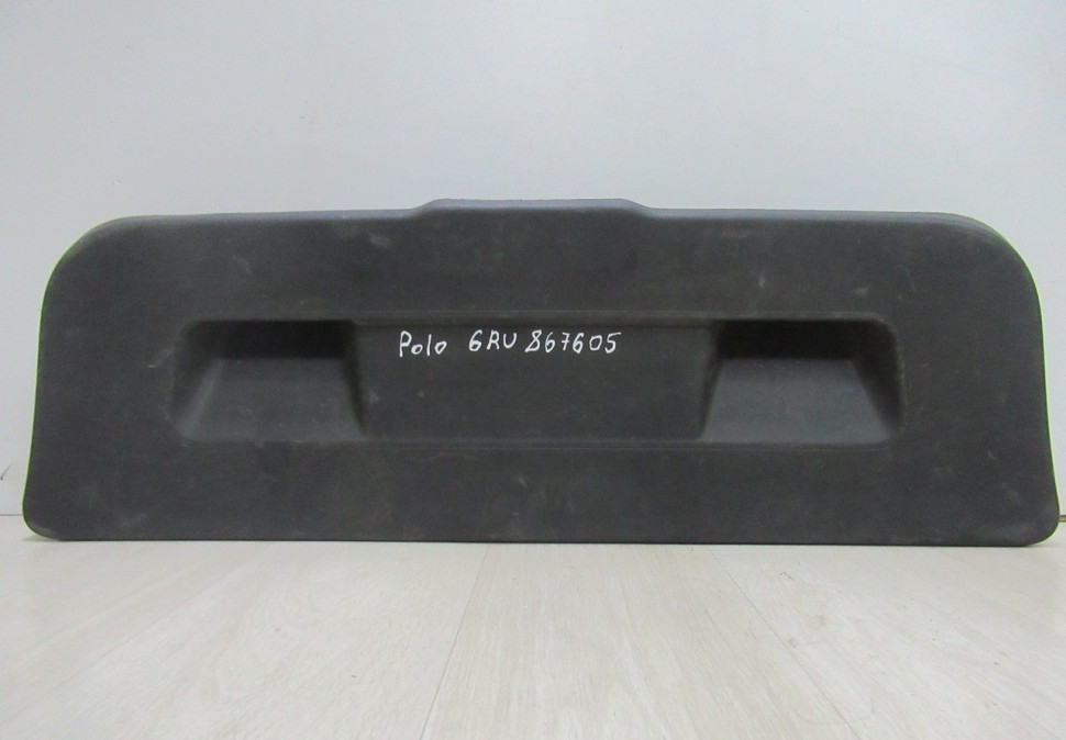 Обивка крышки багажника Volkswagen Polo 5 седан oem 6ru867605