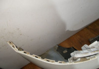 Бампер задний бу Skoda Yeti рестайлинг OEM 5L6807421D