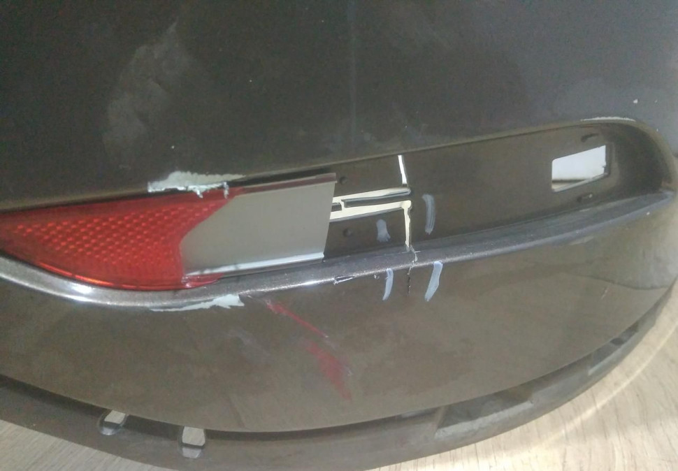 Бампер задний бу BMW X1 E84 рестайлинг OEM 51127303801