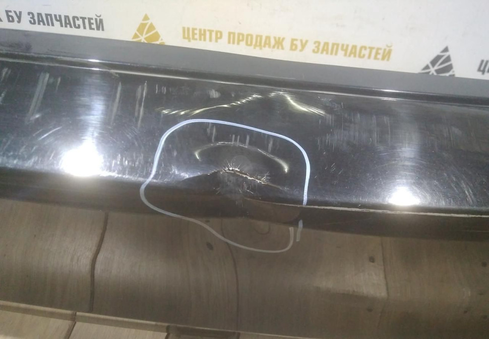 Бампер задний бу Skoda Octavia A7 OEM 5E0807421