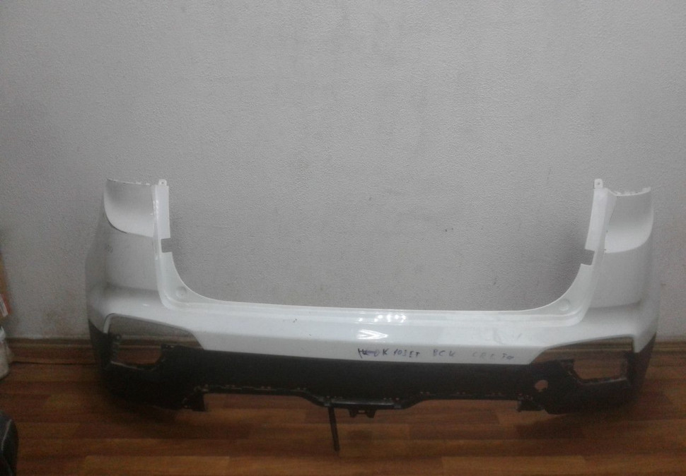 Бампер задний (+юбка) Hyundai Creta oem 86611M0000 (скл-3)