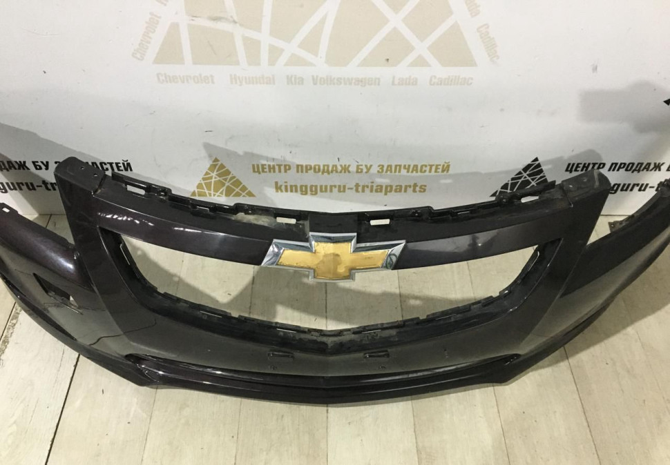 Бампер передний Chevrolet Cruze рестайлинг 2012-2015 oem 95480174 (скл-3)