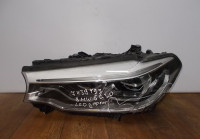 Фара ЛЭД (LED) адаптивная левая бу BMW 5 G30 OEM 7439193