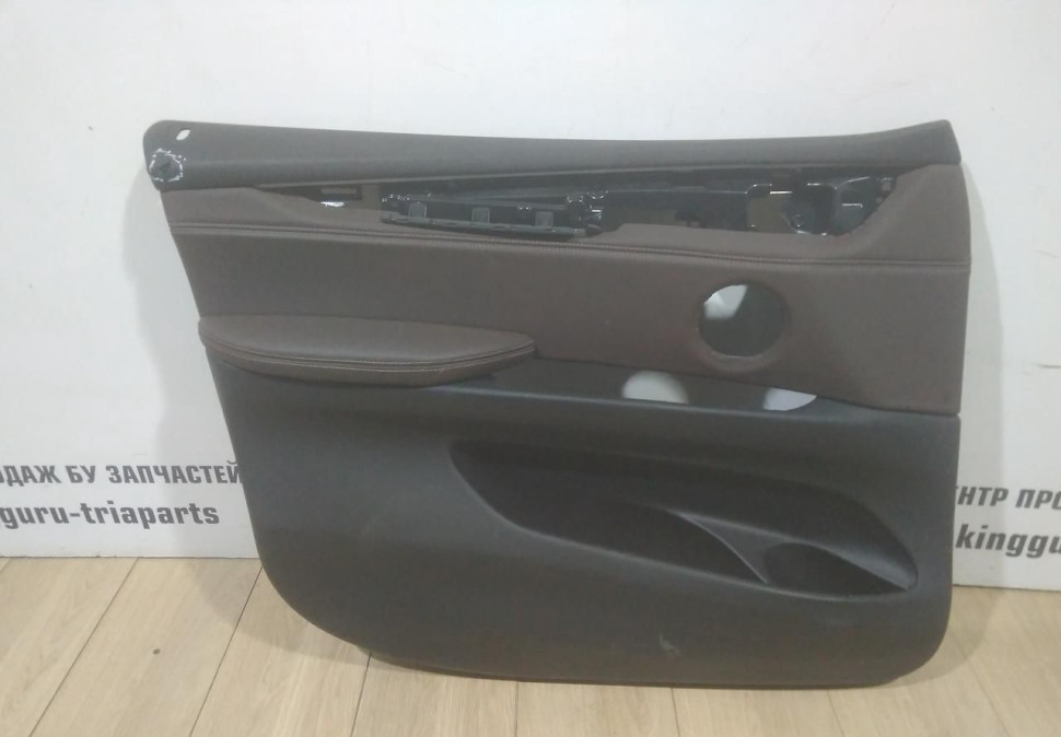 Обивка двери передняя левая бу BMW X5 F15 OEM 51417369941