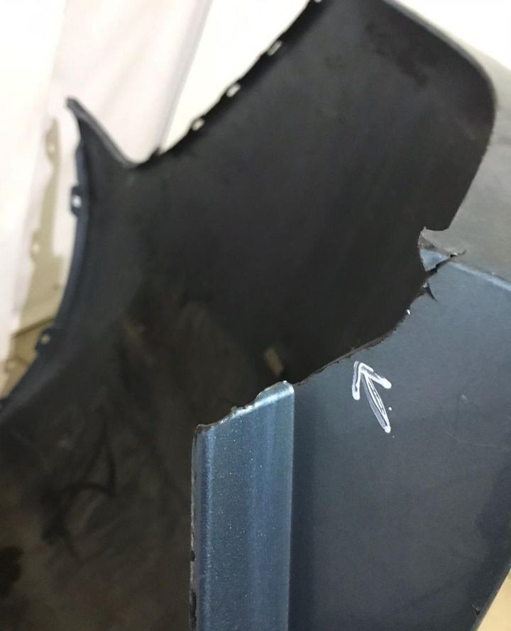 Бампер задний Mitsubishi Lancer X бу (Скл-3)