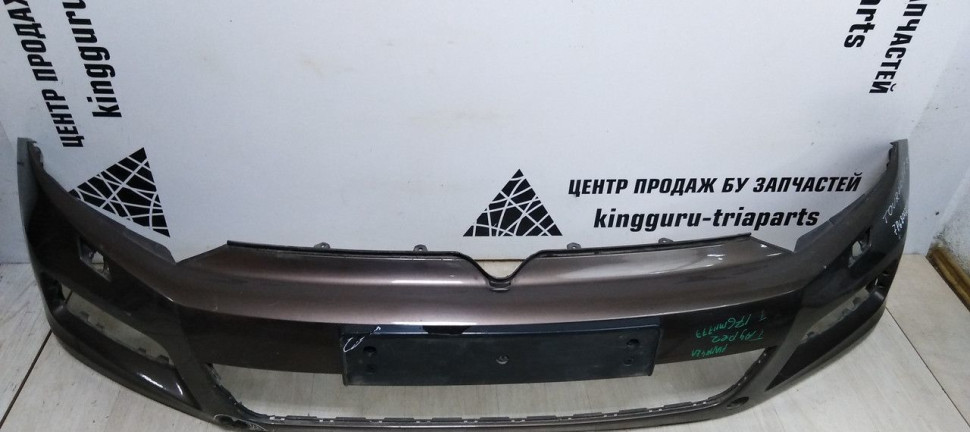 Бампер передний Volkswagen Touareg  NF дорест oem 7P6807221B