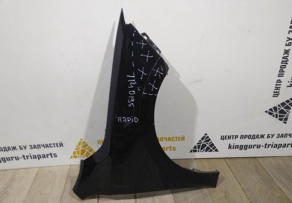 Крыло переднее правое бу Skoda Rapid рестайлинг OEM 5J5821022C