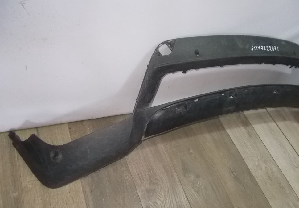 Спойлер переднего бампера бу BMW X5 E70 OEM 51117222371