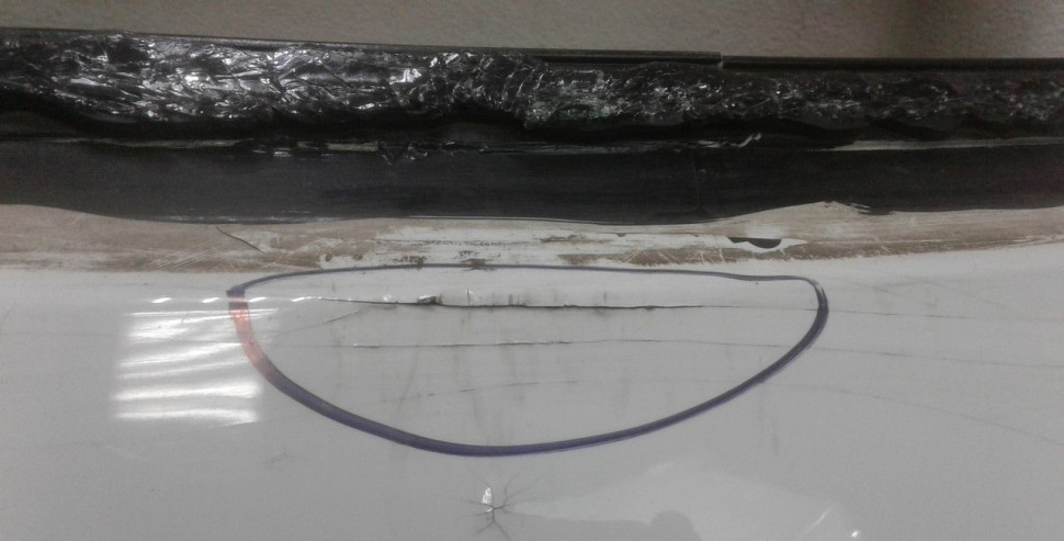 Крышка багажника Jaguar F-Pace oem T4A13309LML (дефект) скл-3 Крышка багажника Jaguar F-Pace oem T4A13309LML (дефект) скл-3