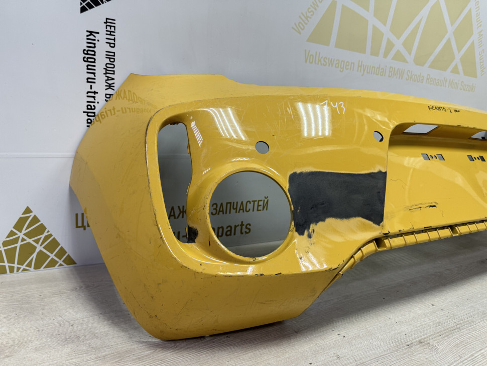 Бампер задний Kia Picanto 2 рестайлинг 2015 OEM 866501YBE0