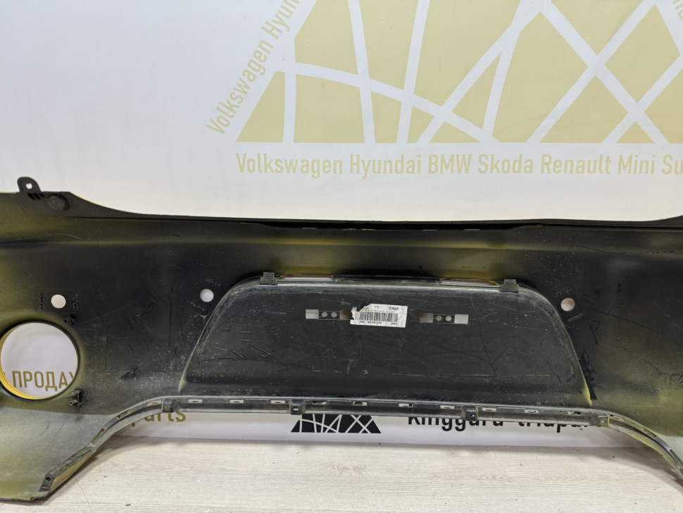 Бампер задний Kia Picanto 2 рестайлинг 2015 OEM 866501YBE0