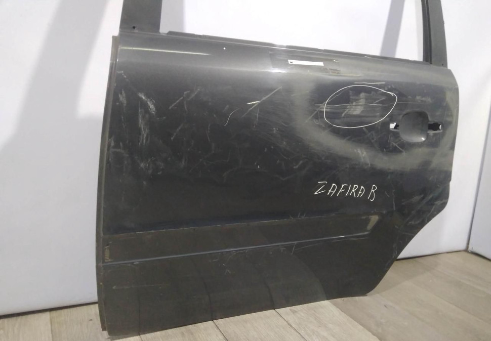 Дверь задняя левая бу Opel Zafira B OEM 13203015 Дверь задняя левая бу Opel Zafira B OEM 13203015