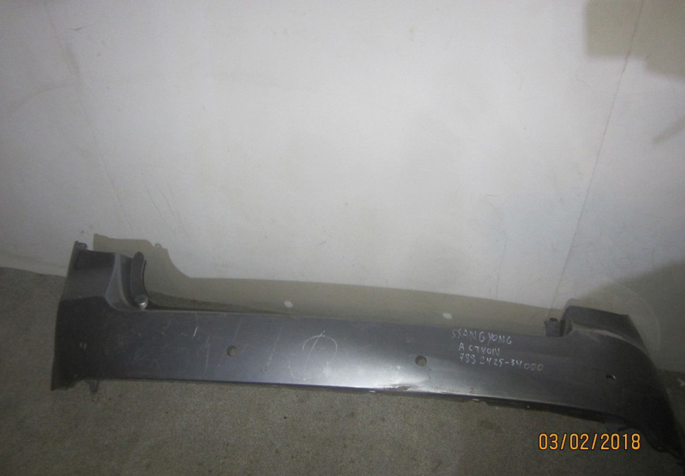 Бампер задний Ssang yong Action (10>) до рест (после ремонта) oem 788242534000