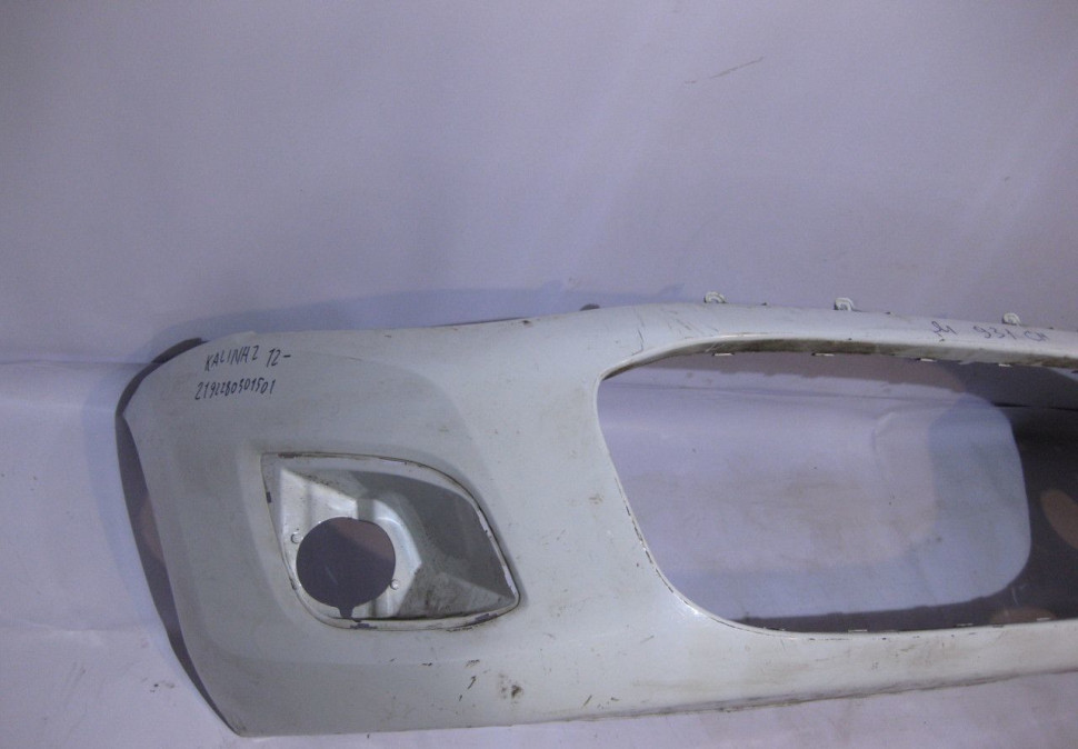 Бампер передний Lada Kalina 2 (трещина) oem 2192280301501 (скл-3)