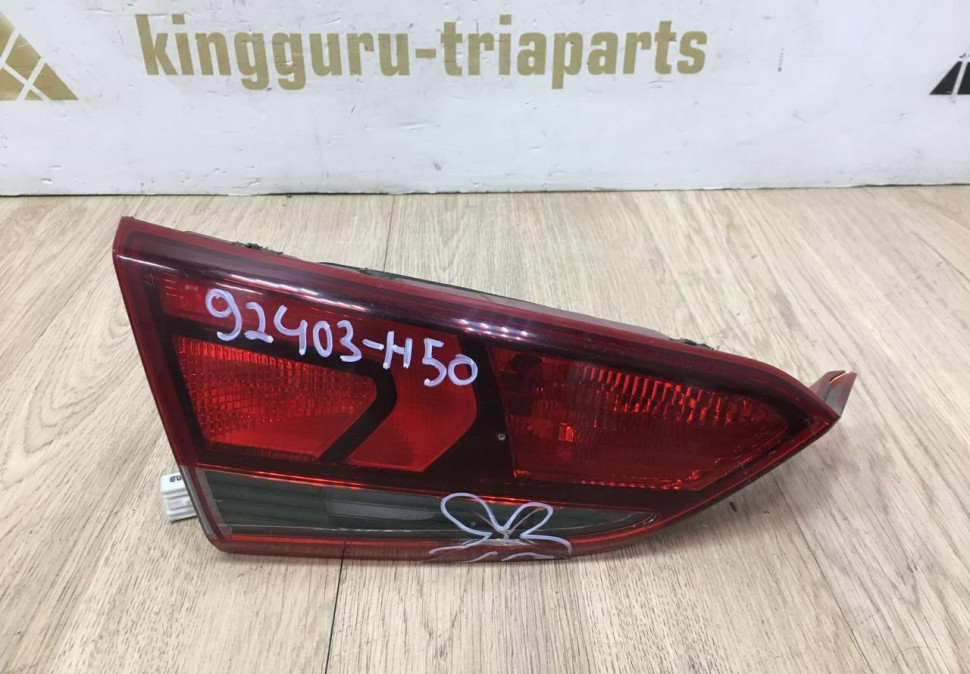 Фонарь левый внутренний Hyundai Solaris 2 (17-20) oem 92403H5000