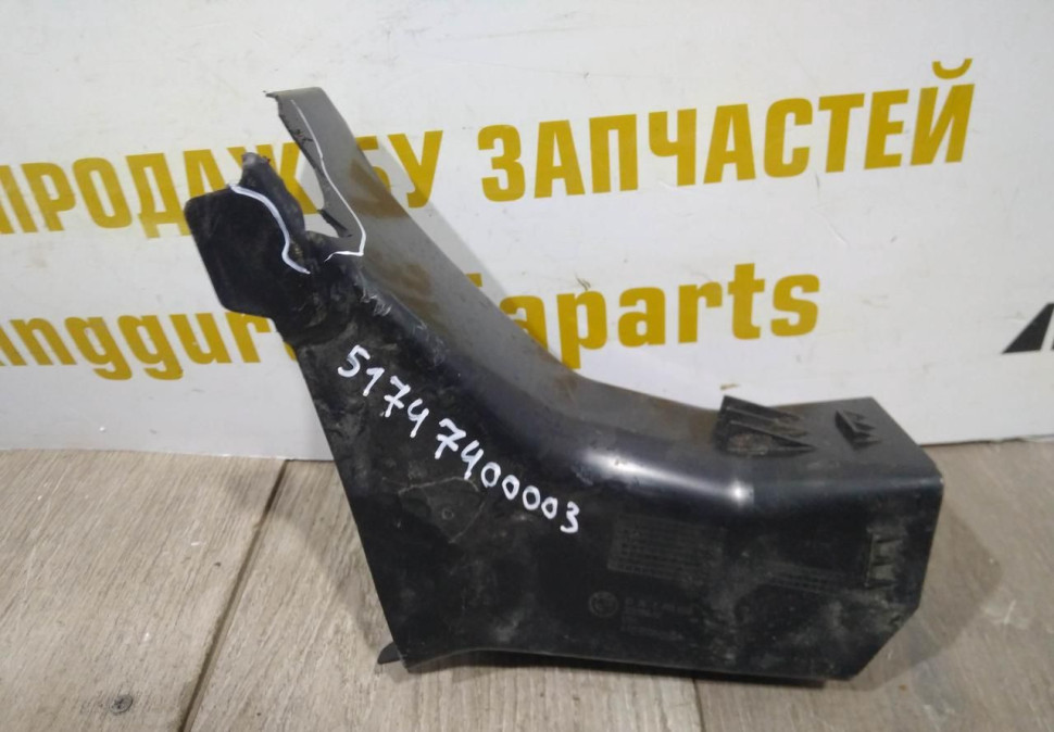 Воздуховод тормозного диска передний левый бу BMW X3 G01 OEM 51747400003