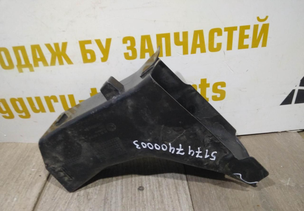Воздуховод тормозного диска передний левый бу BMW X3 G01 OEM 51747400003