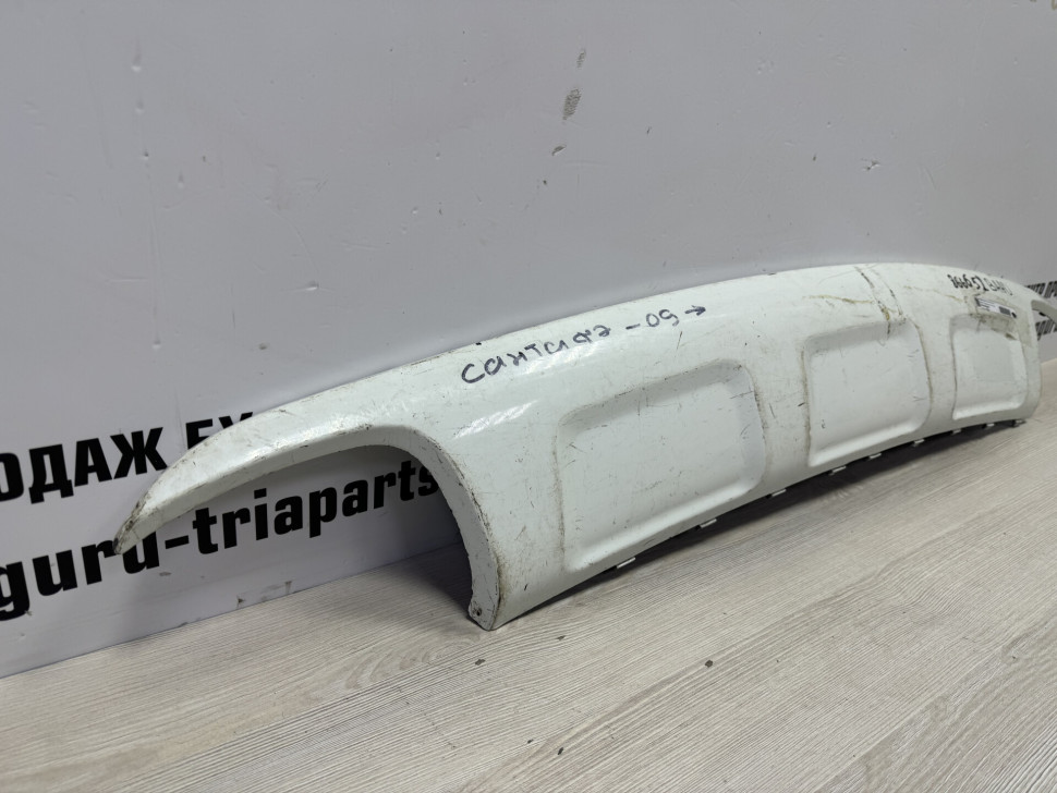 Накладка заднего бампера Hyundai Santa Fe 2 рестайлинг 2009-2012 OEM 866652BAA0
