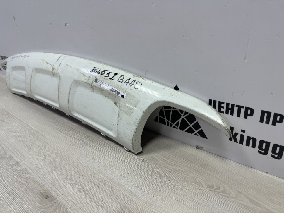 Накладка заднего бампера Hyundai Santa Fe 2 рестайлинг 2009-2012 OEM 866652BAA0