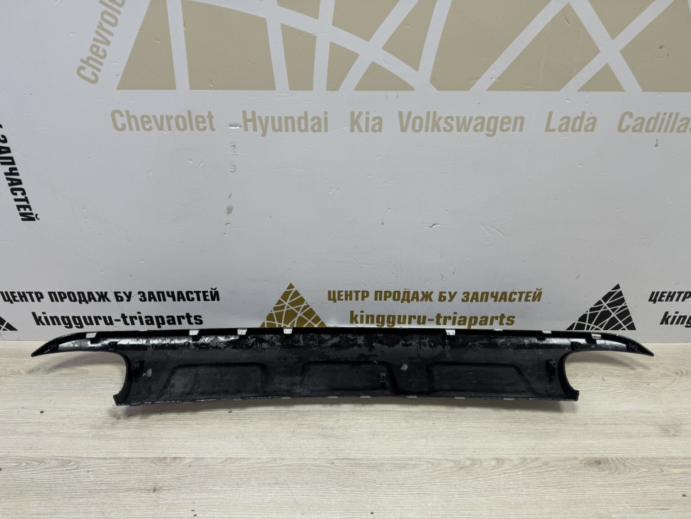 Накладка заднего бампера Hyundai Santa Fe 2 рестайлинг 2009-2012 OEM 866652BAA0