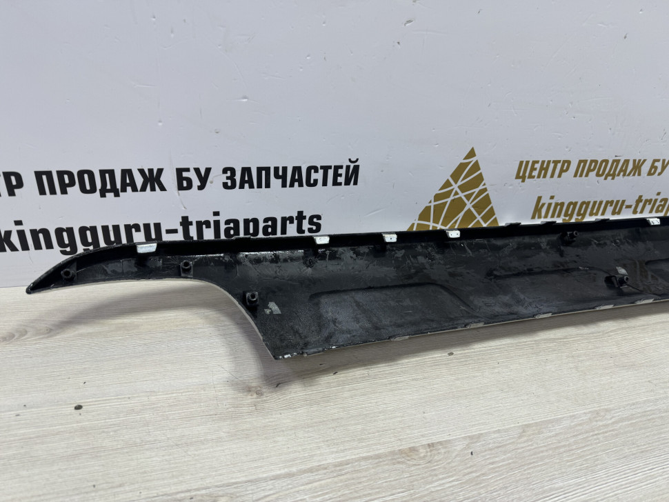 Накладка заднего бампера Hyundai Santa Fe 2 рестайлинг 2009-2012 OEM 866652BAA0