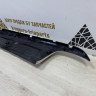 Накладка заднего бампера Hyundai Santa Fe 2 рестайлинг 2009-2012 OEM 866652BAA0