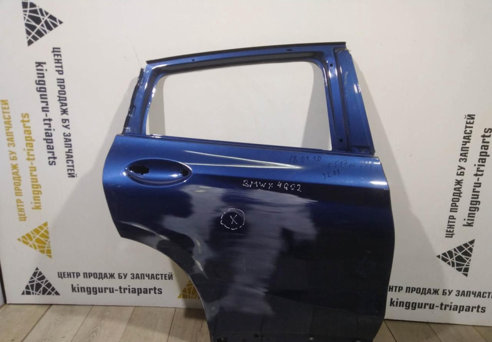 Дверь задняя правая бу BMW X4 G02 OEM 41517478344