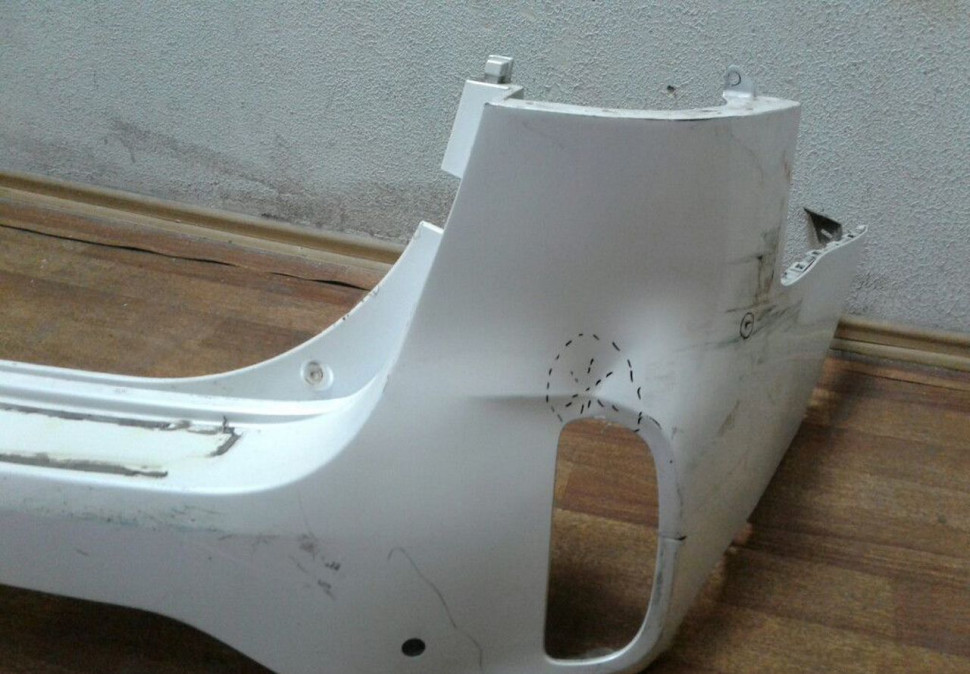 Бампер задний Kia Sorento 2 12- Oem 866112P500 (слом 1 крепеж) Бампер задний Kia Sorento 2 12- Oem 866112P500 (слом 1 крепеж)