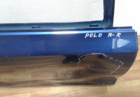 Дверь задняя правая Volkswagen Polo седан oem 6ru833056 (вмятины)