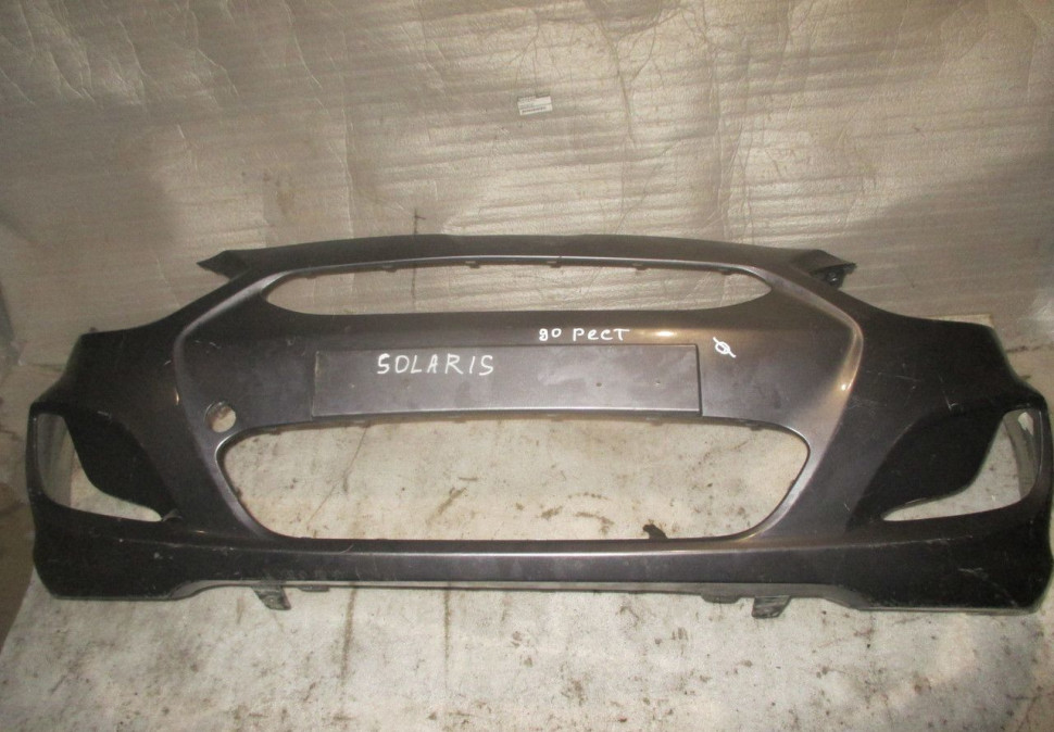Бампер передний Hyundai Solaris (до -14) OEM 865114L000 (Скл-3)